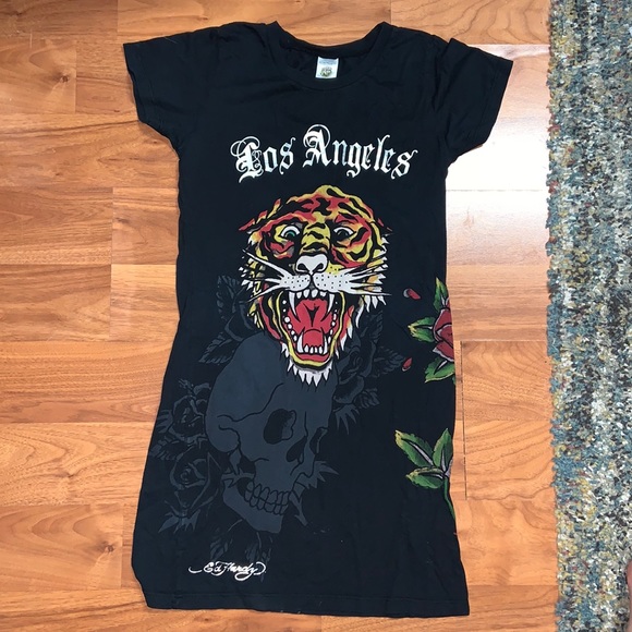 NWOT Ed Hardy Long Shirt